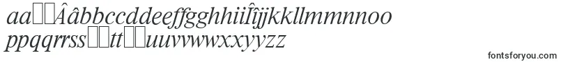 RiccioneserialXlightItalic Font – Romanian Fonts