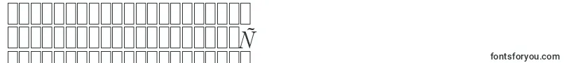 フォントRiccioneserialXlightItalic – モンゴル文字