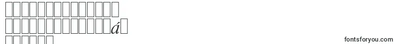 RiccioneserialXlightItalic-Schriftart – birmanische Schriften