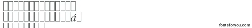 フォントRiccioneserialXlightItalic – カンボジア文字