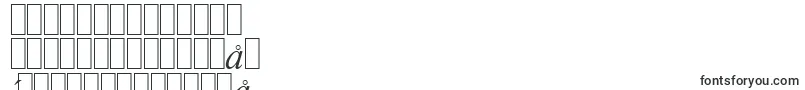 Шрифт RiccioneserialXlightItalic – китайские шрифты (упрощённый)