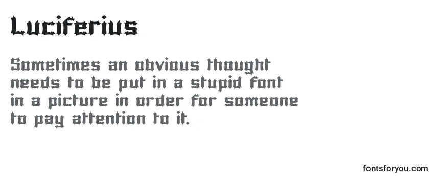 Luciferius Font