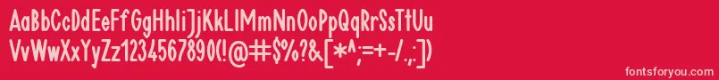Más sobre la fuente Plakat1Db fuente Plakat1Db – Fuentes Rosadas Sobre Fondo Rojo