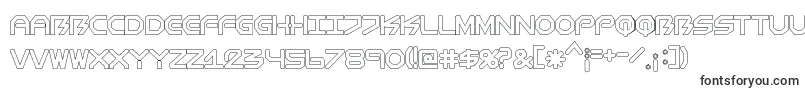 BiometricComichollow Font – Pointed Fonts