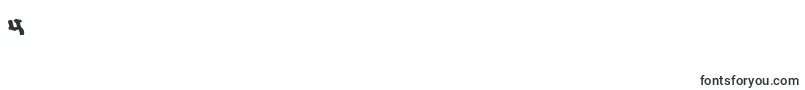 フォントQuestknightl – フォント数字4