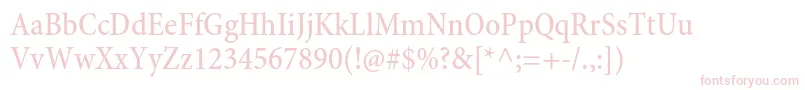 MinionproMediumcn Font – Pink Fonts