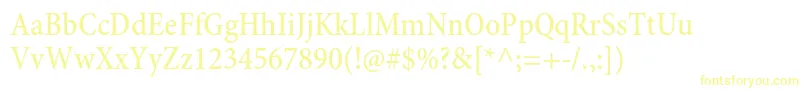 MinionproMediumcn Font – Yellow Fonts