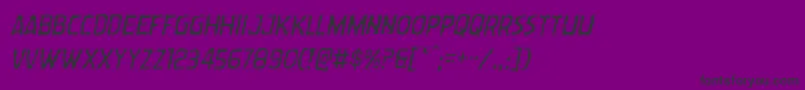 Police Wormcuisinelightital – polices noires sur fond violet