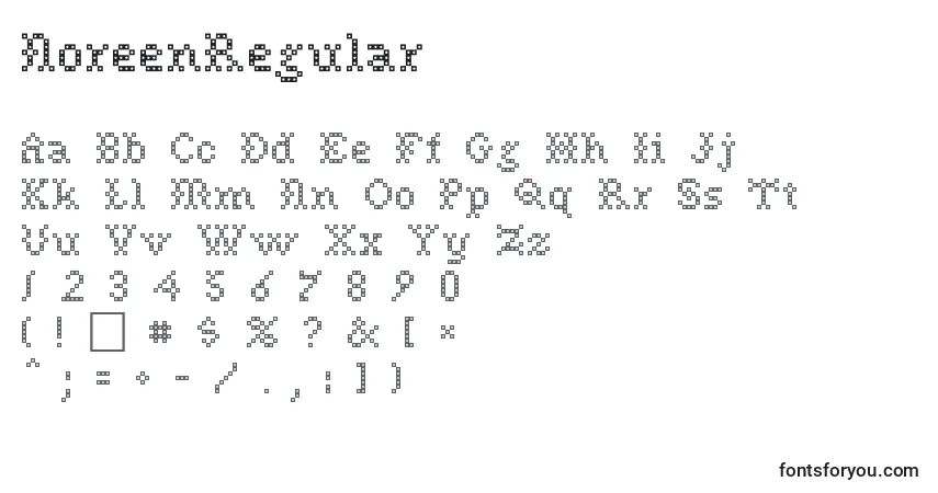Police NoreenRegular - Alphabet, Chiffres, Caractères Spéciaux