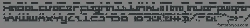 Roidc Font – Black Fonts on Gray Background