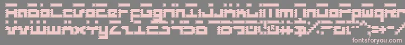 More about Roidc Font Roidc Font – Pink Fonts on Gray Background