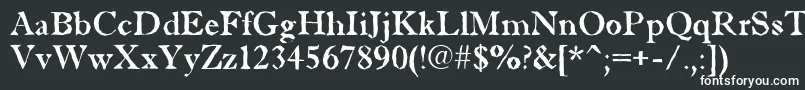 AAntiquetradybrk Font – White Fonts