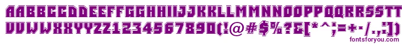 ASimplergr Font – Purple Fonts on White Background