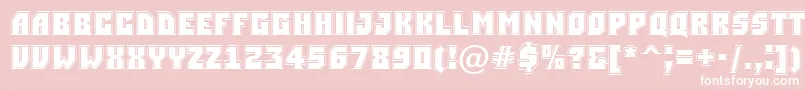 ASimplergr Font – White Fonts on Pink Background