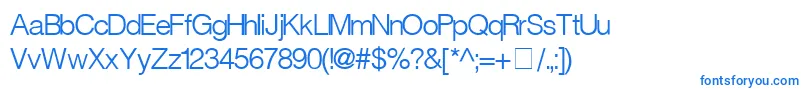 ContextLightSsiNormal Font – Blue Fonts