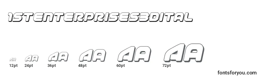 1stenterprises3Dital Font Sizes