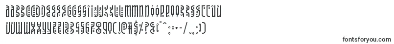 フォントUndergroundrose – 図形フォント