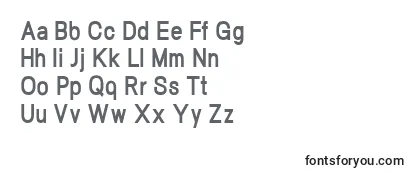 NeogramExtraboldcnd-fontti