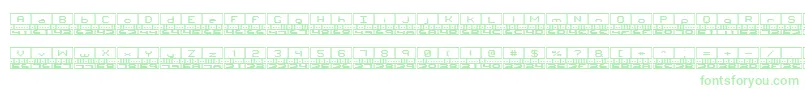 Binaryt Font – Green Fonts