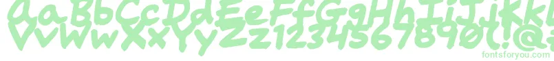 BigFatMarker Font – Green Fonts