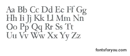 Обзор шрифта Garfeldantique