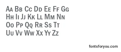 Franklingothicmedicondscc-fontti