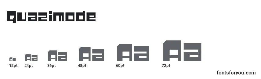 Quazimode Font Sizes