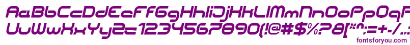 Шрифт CentreforwardBolditalic – фиолетовые шрифты