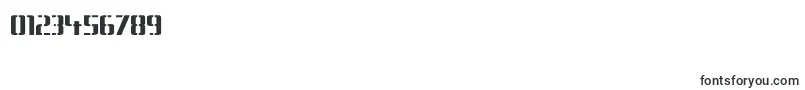 Dsarmyc-Schriftart – Schriften für Zahlen und Nummern