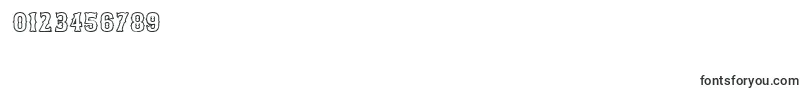 BosoxOutlineHeavy Font – Fonts for Numbers and Digits