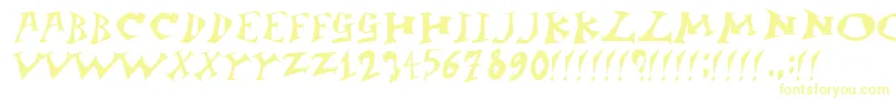 Lisätietoja JanglyBounce-fontista JanglyBounce-fontti – keltaiset fontit
