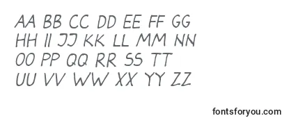 DarbogItalic Font