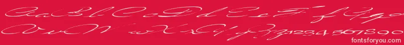 Więcej informacji o czcionce Countrylove3RegularTtext Czcionka Countrylove3RegularTtext – różowe czcionki na czerwonym tle