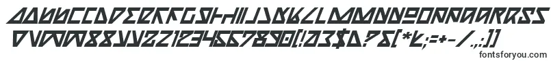 NickTurboBoldItalic Font – Fonts for VK