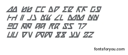 NickTurboBoldItalic-fontti