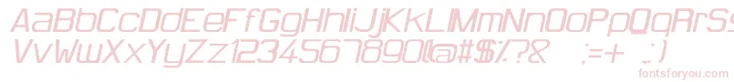 HugFemmesItalic Font – Pink Fonts on White Background