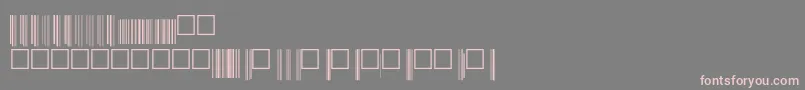 V200016 Font – Pink Fonts on Gray Background