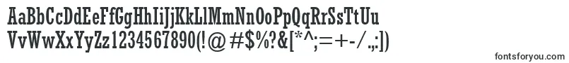 RockwellCondensed-fontti – kirjoituskonemaiset fontit