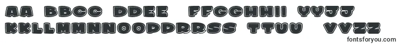 フォントSharkymeduza – リトアニアのフォント