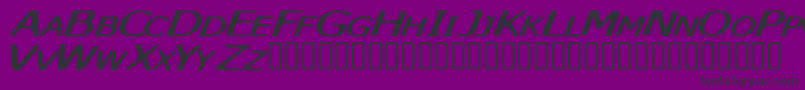 fuente Sky – Fuentes Negras Sobre Fondo Morado