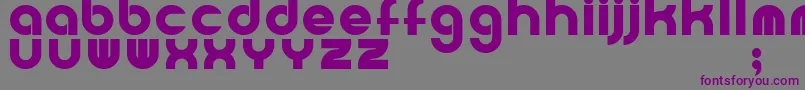 Powerweld Font – Purple Fonts on Gray Background