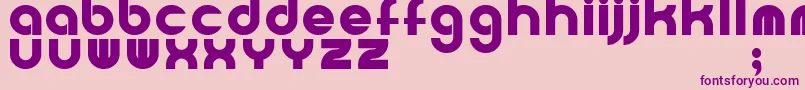 Powerweld Font – Purple Fonts on Pink Background