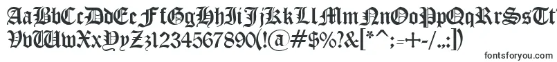 OldenglishRegular Font – Fonts for Instagram
