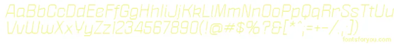 PoliticaXtItalic Font – Yellow Fonts