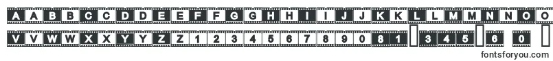 Шрифт Acfilmstrip – OTF шрифты