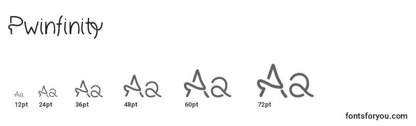 Pwinfinity Font Sizes