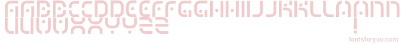 MizuRegular Font – Pink Fonts on White Background