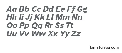 TripletaExtraboldItalic-fontti