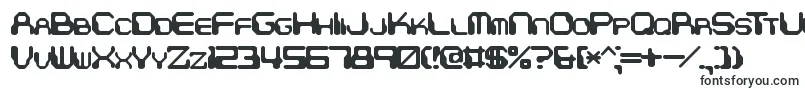 Шрифт ChintzyCpuBrk – технические шрифты