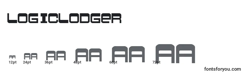 Logiclodger Font Sizes
